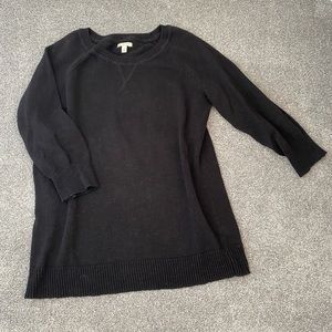Black Lightweight sweater